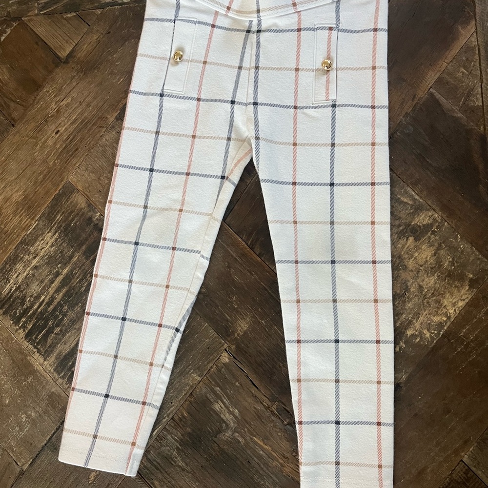 Janie and Jack  Plaid Leggings